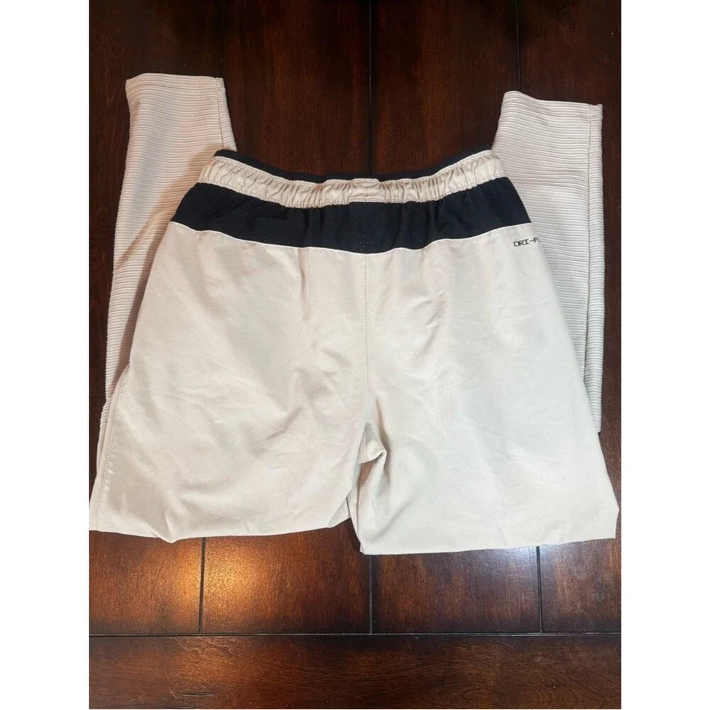 Jordan Tan Wind Pants Joggers w/ Jumpman Detail Medium